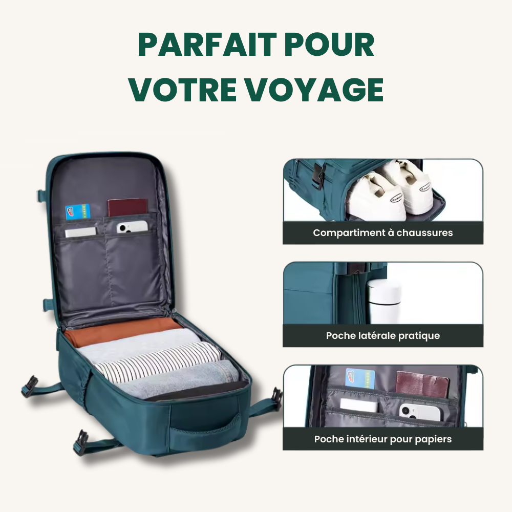 Sac cabine 40x20x25cm